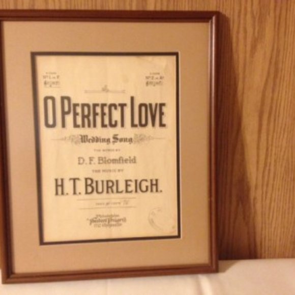 Antique Framed Sheet Music - Picture 2 of 3